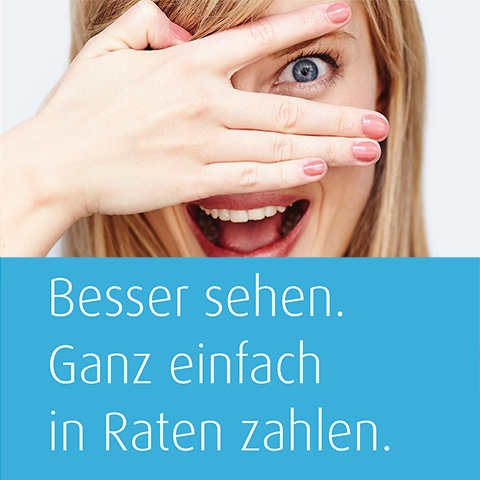 Ihre Augen-OP ganz einfach in Raten finanzieren